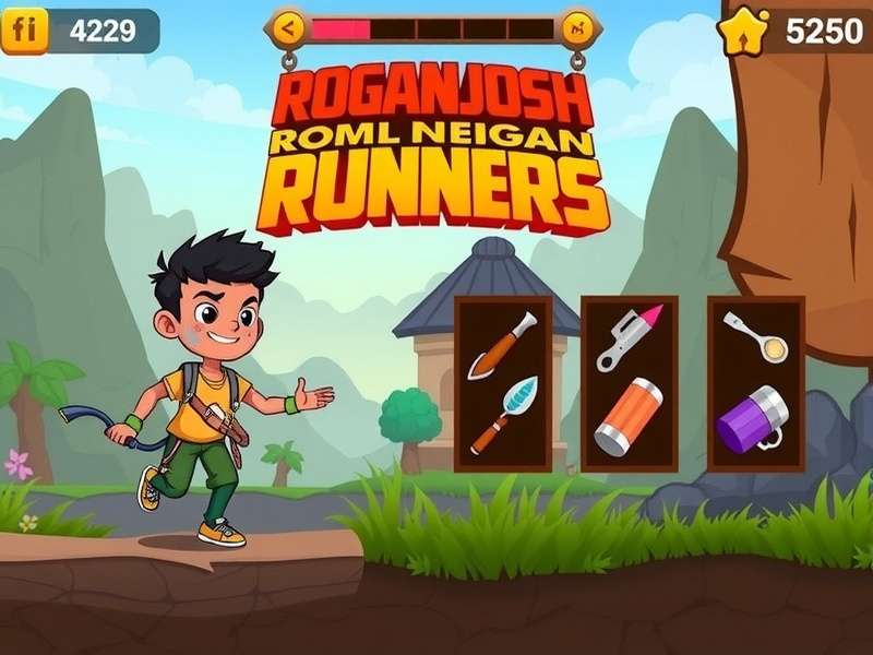 Rogan Josh Runners Power-ups and Items